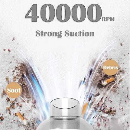9000Pa Wireless Car Vacuum Cleaner USB Charging 1200mAh Portable Cleaning Appliance Mini Wet and Dry Vacuum Cleaner Household