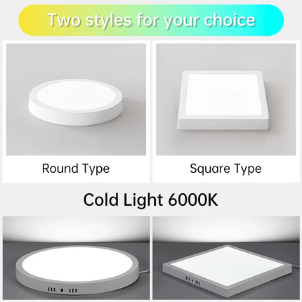 Modern Led Panel Ceiling Lights 110-265V Led Ceiling Lamp for Living Room Bedroom Kitchen LED Lighting Home Decor Led Panel Lamp