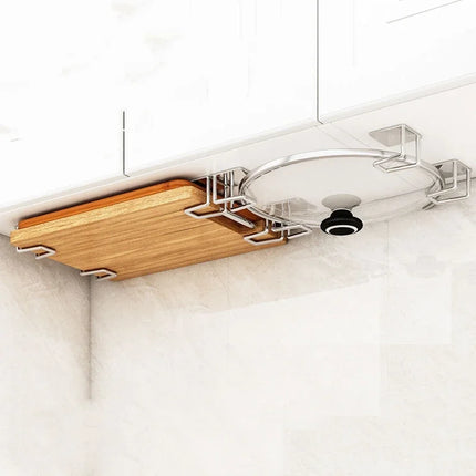Kitchen Sponge Racks Self Adhesive Sink Sponges Drain Drying Rack Holders Stainless Steel Wall Hooks Home Storage Hook Organizer
