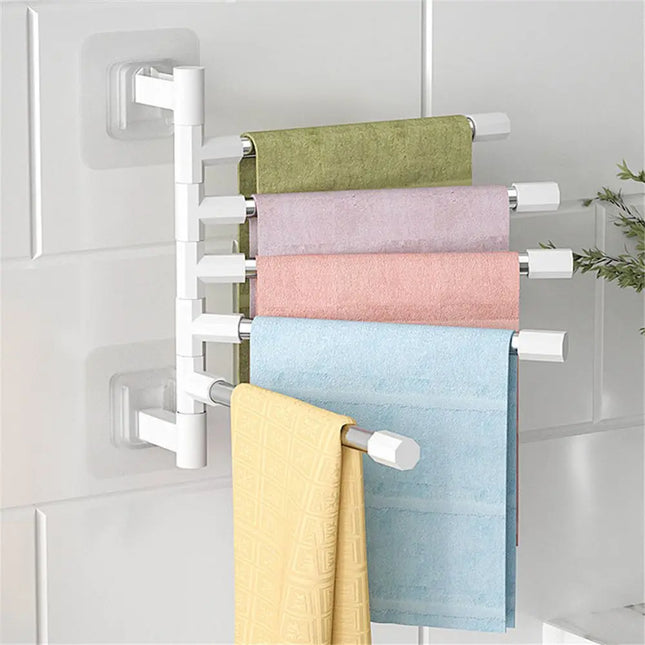 Wall Mounted Aluminum Towel Rack