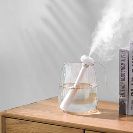 Mini Humidifier Stick NO Water Bottle USB Powered Portable Air Moisturizing Mist Humidifier for Travel Car Home Humidifier