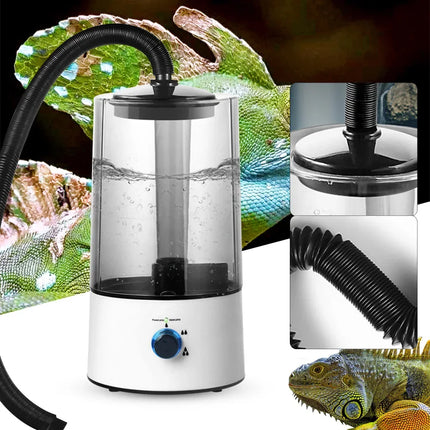 4L Reptile Terrariums Humidifier Fogger Intelligent Spray System for Pet Misting Cool System with Dry-Run Protection