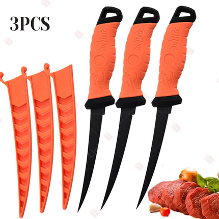 6INCH Kitchen Fillet Boning Knife Stainless Steel Butcher Knife for Fish Knife Meat Cleaver Fishes Slicing Kitchen Knives