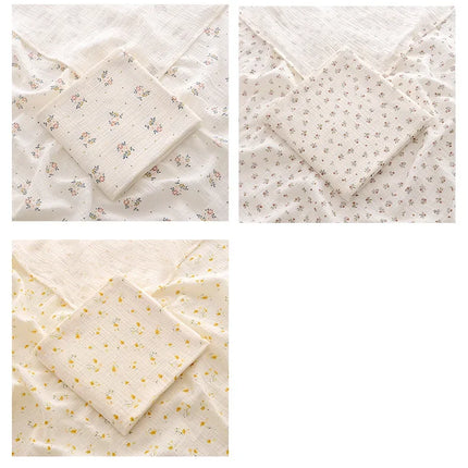 Ins Baby Blanket Muslin Swaddle 2 Layer Cotton Receive Blankets for Newborn Bath Towel Summer Bedding Baby Items Mother Kids