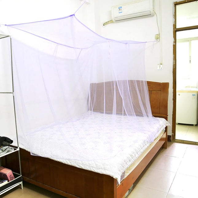 4 Corners Mosquito Net Princess Lace Poster Bedding Canopy Netting Full Sizes Netting Bedding Home Textile