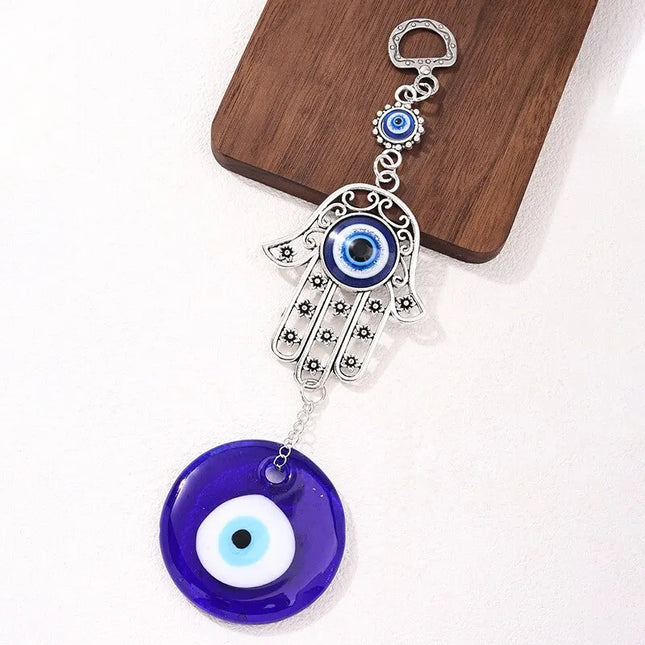 Alloy Palm Evil Eye Charm Pendant