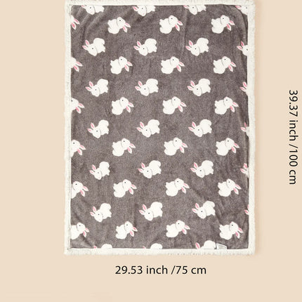 Winter Baby Blanket Swaddle Wrap Flannel Lamb Fleece Warm Quilt for Newborn Bedding Soft Baby Stroller Blanket for Newborn Hot