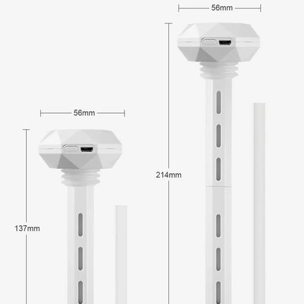 LED Lamp Air Humidifier USB Essential Oil Diffuser Car Purifier Aroma Anion Mist Maker with Romantic Light Portable Humidifier
