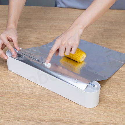 Professional Plastic Wrap Cutter Food Wrap Dispenser High Quality Foil Cling Film Cutter Oil Paper Cut Kitchen Accessories Tools