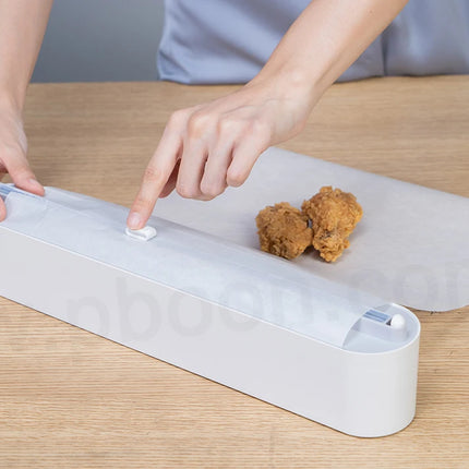 Professional Plastic Wrap Cutter Food Wrap Dispenser High Quality Foil Cling Film Cutter Oil Paper Cut Kitchen Accessories Tools