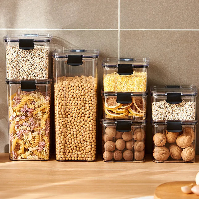 Large Sealed Jars Set