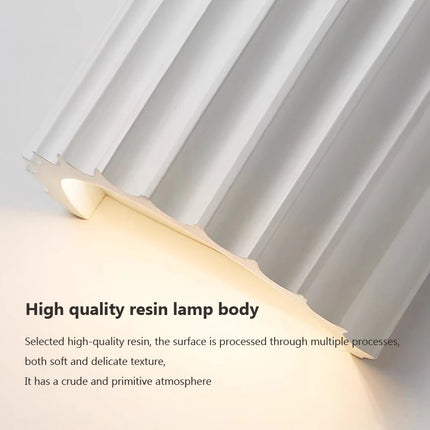 Nordic LED Resin Wall Lamp