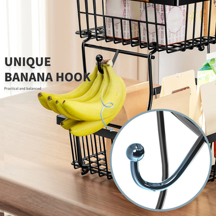 Stackable Metal Storage Basket