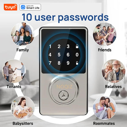 Smart WiFi Lock Keyless Entry,