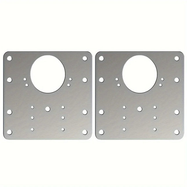 Rust Steel Cabinet Door Hinge Repair Plate for Cabinet Reinforcement Mounting for Both Side Damage Fixed Free Shipping