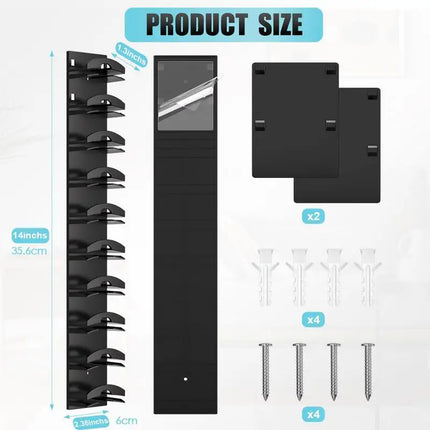 Wall-mounted Baseball Cap Storage Rack Punch-free Baseball Cap Organizer With Adhesive Can Accommodate 10 Hats Home Storage