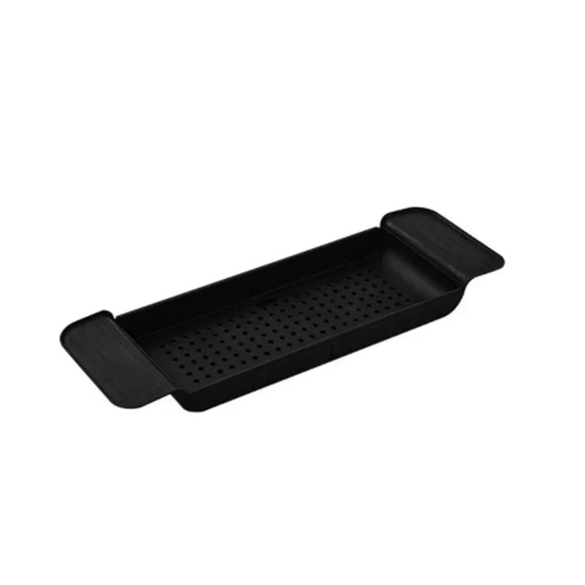 Extendable Bamboo Bathtub Shelf Tray