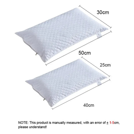 Holaroom Bedding Pillow Neck Protection Pillows Plaid Shaped Buckwheat Husk Filling Cushion for Home Sofa Office Nap Sleeping