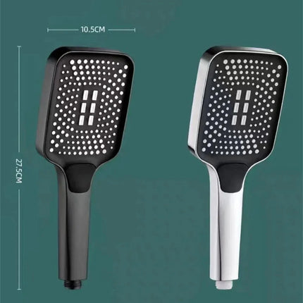 Adjustable Shower Head With 3 Modes Large Flow Shower Head High Pressure Water Saving Shower Faucet Bathroom Accessories