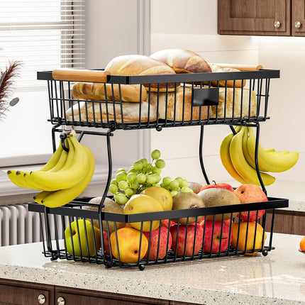 Stackable Metal Storage Basket