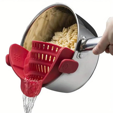 Adjustable Clip-On Strainer for Pots