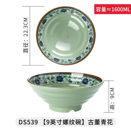 Melamine Japanese Style Noodle Soup Bowl