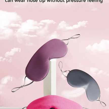 Sleeping Eye Mask Korean Style Ice Silk Warm And Cool Dual Use Adjustable Travel Light Blocking Breathable Eye Mask