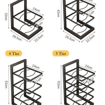 Adjustable Stainless Steel Pot Rack