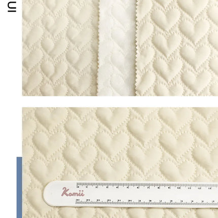 145x50cm Love Clip Cotton Quilted Fabric Making Warm Jackets Bags Cotton Coats Bedding Pillows Handmade DIY Sewing Fabrics