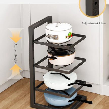 Adjustable Stainless Steel Pot Rack