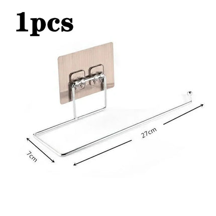 1/2/3pcs Hanging Toilet Paper Holder Roll Paper Holder Bathroom Towel Rack Stand Kitchen Stand Paper Rack Home Storage Racks
