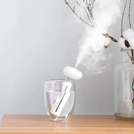 Mini Humidifier Stick NO Water Bottle USB Powered Portable Air Moisturizing Mist Humidifier for Travel Car Home Humidifier