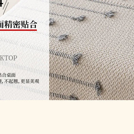 Natural Linen Table Runner with Tassels Dining Decor Wedding Birthday Christmas Decoration for Home tablecloth