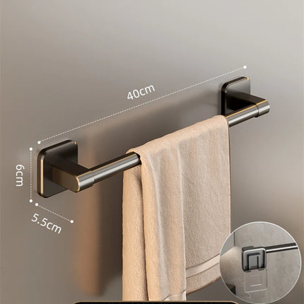 Wall-Mounted Towel & Slipper Rack