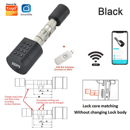 APP Fingerprint Electronic Smart Door Lock