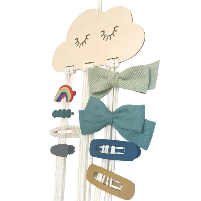 Hanging Hair Clip Organizer Wall Hanger Decor Hair Bows Claw Clip Organizer for Girl Women Headband Holder Home Storage Supplies