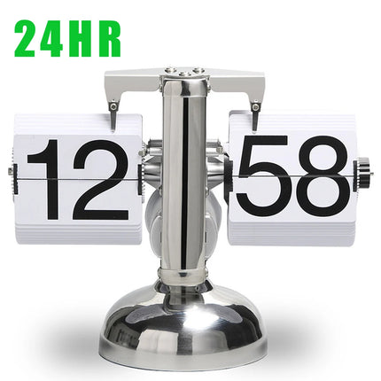 Modern Flip Clock Turning Page Timepiece