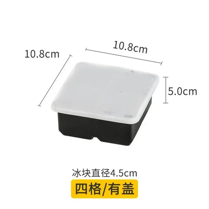Reusable Ice Cube Silicone Mold Ice Maker IceCream Tools Food Grade Ice Ball Mold Round Square IceTray Mold Kitchen Tools
