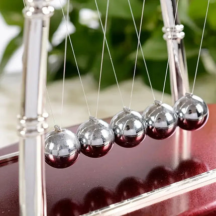 Newton Cradle Steel Balance Balls Physics Science Toy
