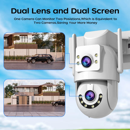 4K 8MP Wifi PTZ Camera AI Tracking