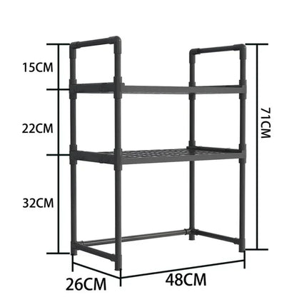 Modern Kitchen Microwave Rack