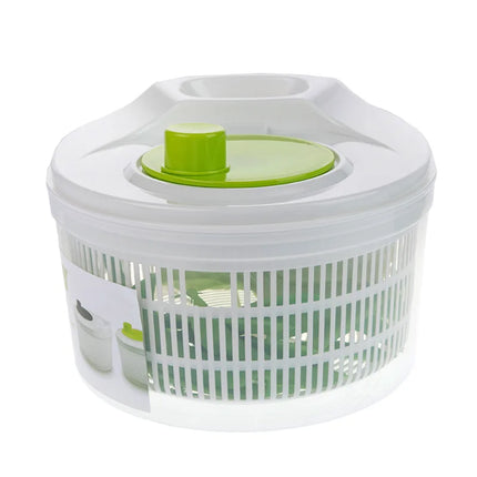 Salad Spinner Dryer – Leafy Greens Washer Crisper Kitchen Tool