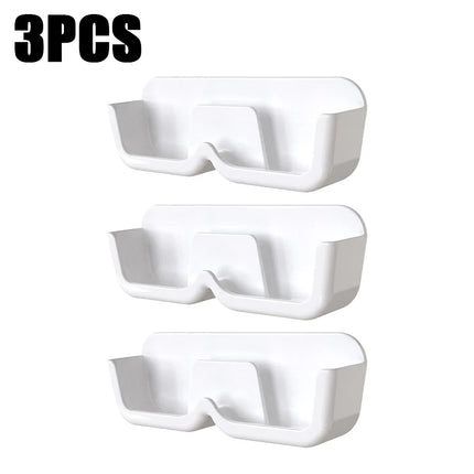 10PCS Eyeglasses Organizer Wall Mounted No-Punch Sunglasses Organizer Premium Sunglasses Display Case Home Storage