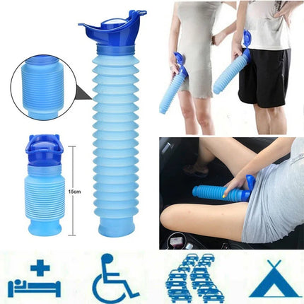 750ML Portable Standing Piss Toilet Urinal Car Travel Outdoor Adult Urinals for Man Woman Children Potty Peeing Camping Toilet
