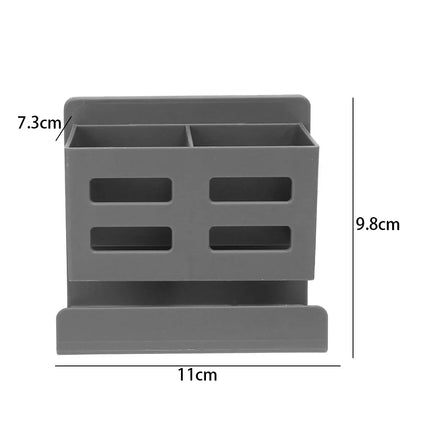 Hole-Free Multifunctional Wall-Mounted Storage Rack