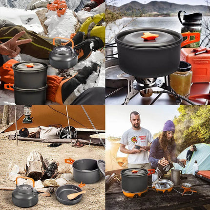 2L Aluminum Outdoor Cooking Set