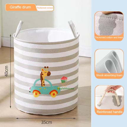 Folding Linen Storage Basket