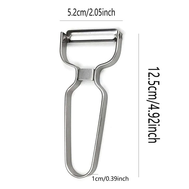 1 Piece of Stainless Steel Peeler for Fruits, Carrots, Vegetables, and Potatoes, Vegetable and Fruit Peeler, Kitchen Tools