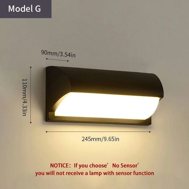 LED Outdoor Wall Light