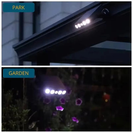 Powerful 4 LED Solar Security Lights